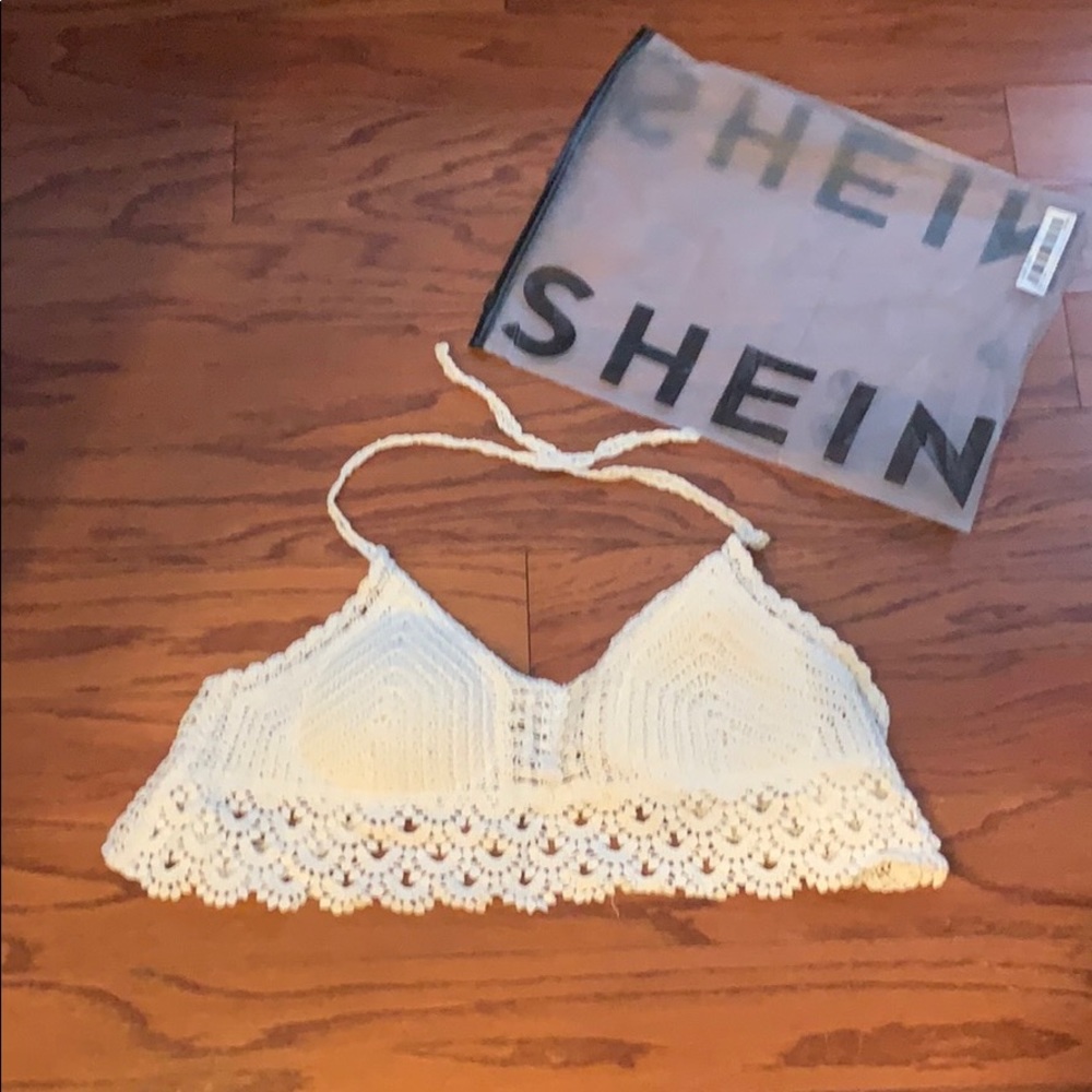 Crocheted Shein top